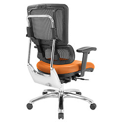 Vertical Black Mesh Back Chair